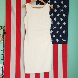 White Calvin Klein dress